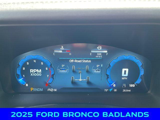 new 2025 Ford Bronco car, priced at $64,500