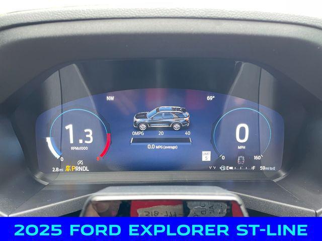 new 2025 Ford Explorer car, priced at $49,250