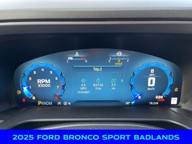 new 2025 Ford Bronco Sport car, priced at $43,000