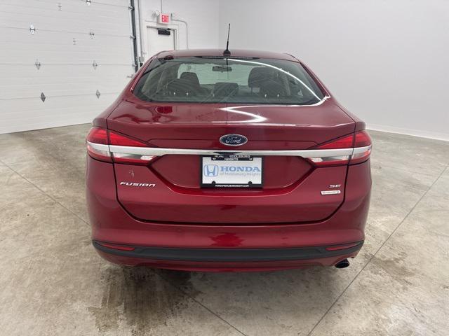 used 2018 Ford Fusion car, priced at $9,600