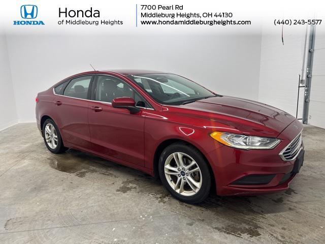used 2018 Ford Fusion car, priced at $9,600