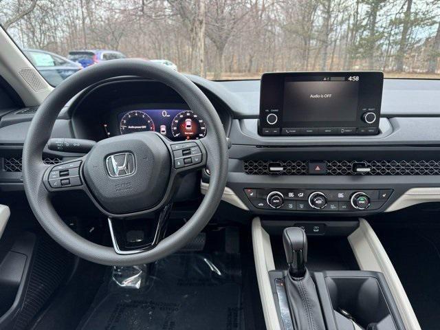 new 2025 Honda Accord car, priced at $30,375