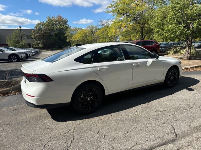 new 2025 Honda Accord car, priced at $30,751