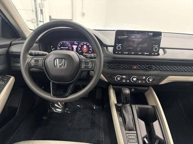 new 2025 Honda Accord car, priced at $29,490