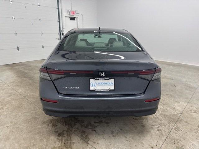 new 2025 Honda Accord car, priced at $29,490