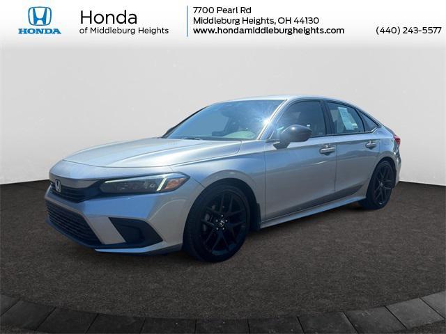 used 2022 Honda Civic car, priced at $24,494