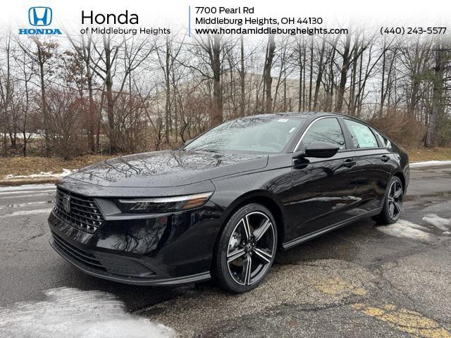 new 2025 Honda Accord Hybrid car, priced at $33,324