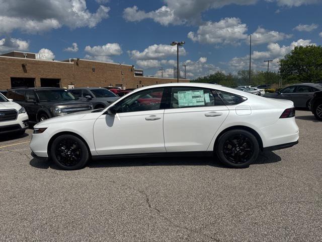 new 2025 Honda Accord car, priced at $30,806
