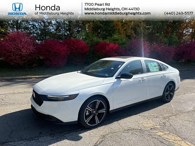 new 2025 Honda Accord Hybrid car, priced at $33,700