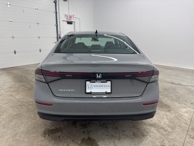 new 2025 Honda Accord car, priced at $30,865