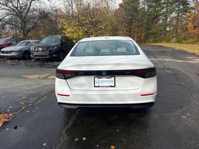 new 2025 Honda Accord car, priced at $28,734