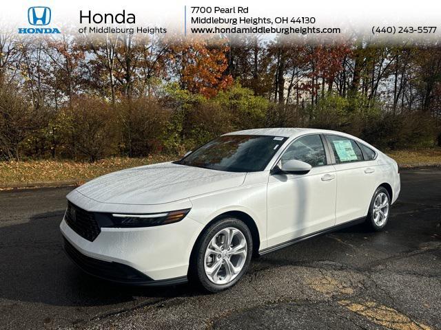 new 2025 Honda Accord car, priced at $28,734