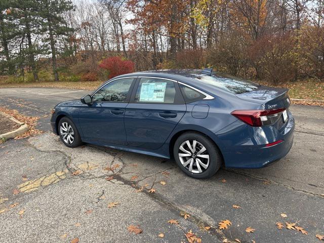 new 2025 Honda Civic car, priced at $24,861