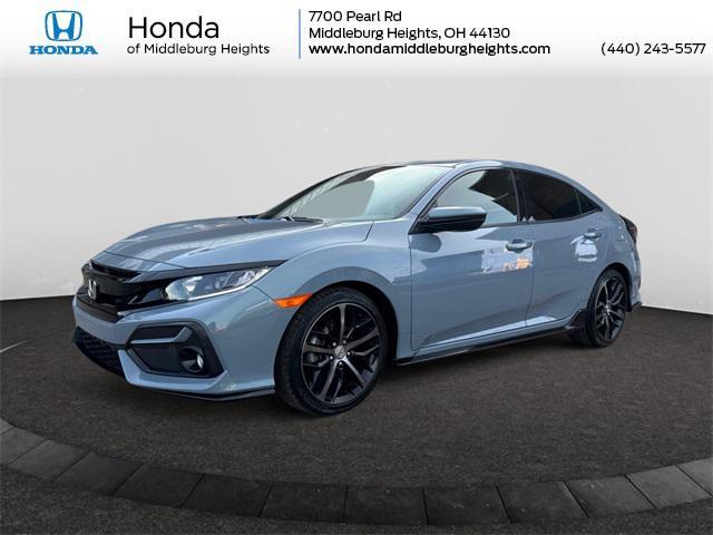 used 2021 Honda Civic car, priced at $23,800