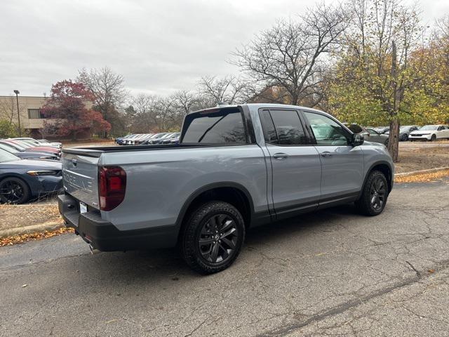 new 2025 Honda Ridgeline car, priced at $40,186