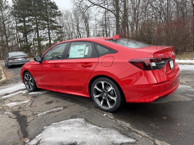 new 2025 Honda Civic Hybrid car, priced at $31,220