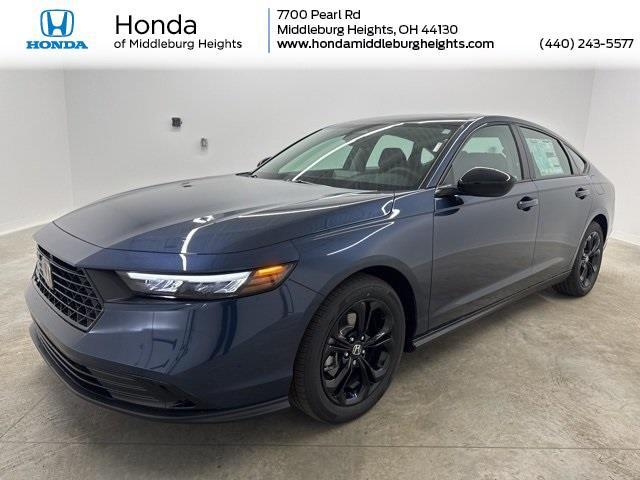 new 2025 Honda Accord car, priced at $30,455