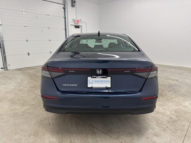 new 2025 Honda Accord car, priced at $31,755