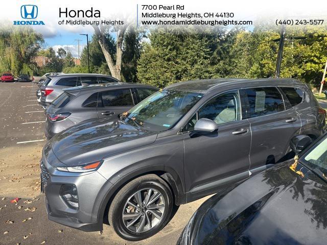 used 2019 Hyundai Santa Fe car, priced at $13,990