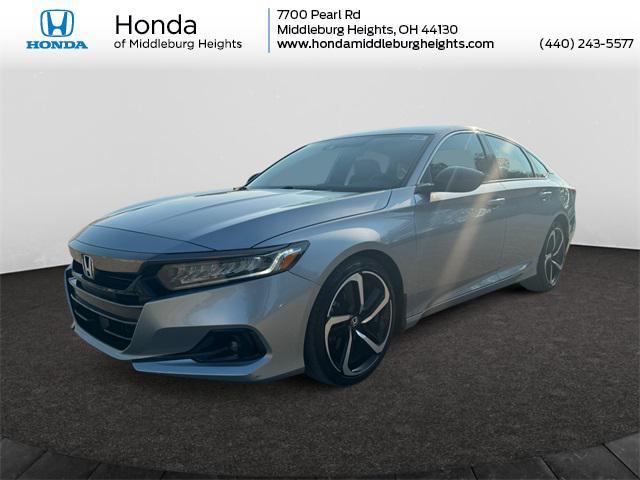 used 2021 Honda Accord car, priced at $24,900