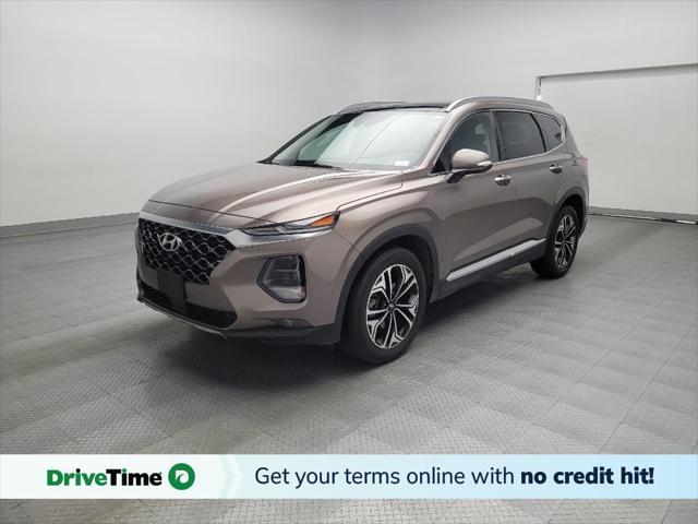 used 2020 Hyundai Santa Fe car, priced at $25,595