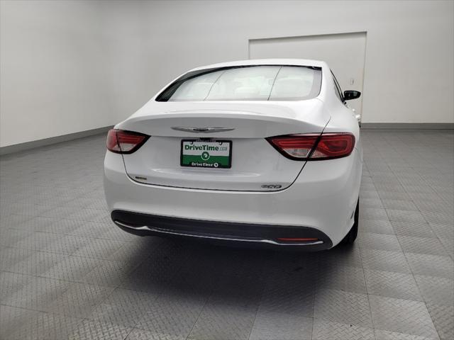 used 2016 Chrysler 200 car, priced at $20,395