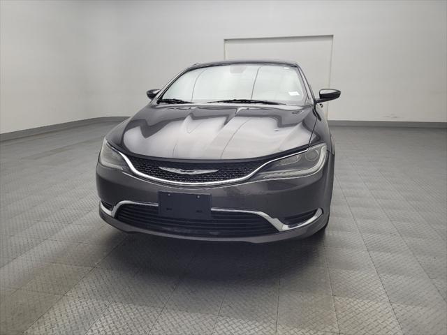 used 2015 Chrysler 200 car, priced at $16,495