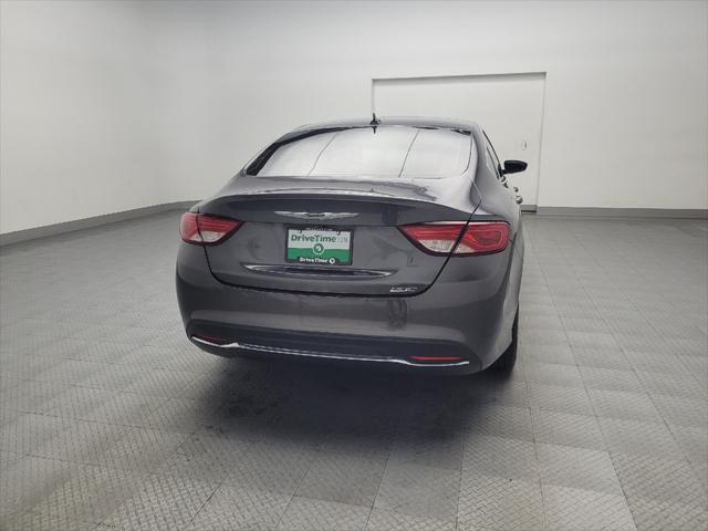 used 2015 Chrysler 200 car, priced at $16,495
