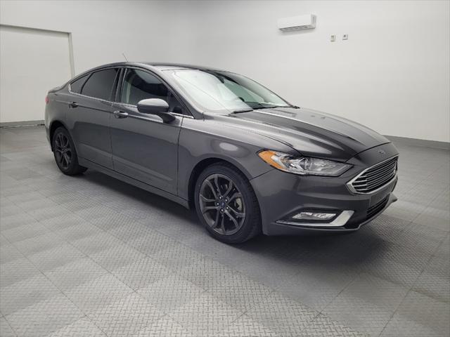 used 2018 Ford Fusion car, priced at $18,595