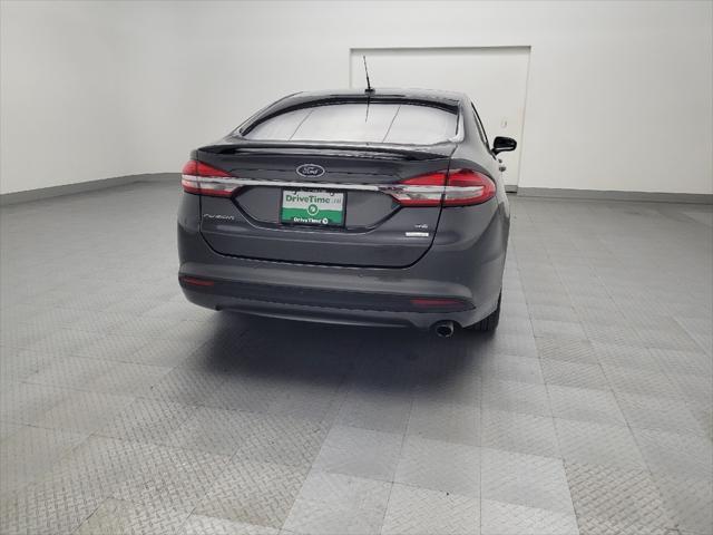 used 2018 Ford Fusion car, priced at $18,595