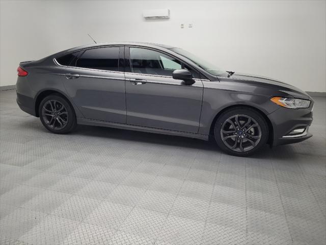 used 2018 Ford Fusion car, priced at $18,595