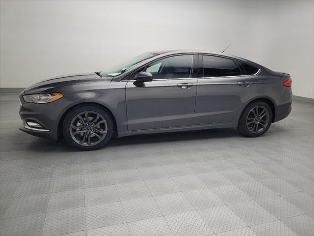 used 2018 Ford Fusion car, priced at $18,595