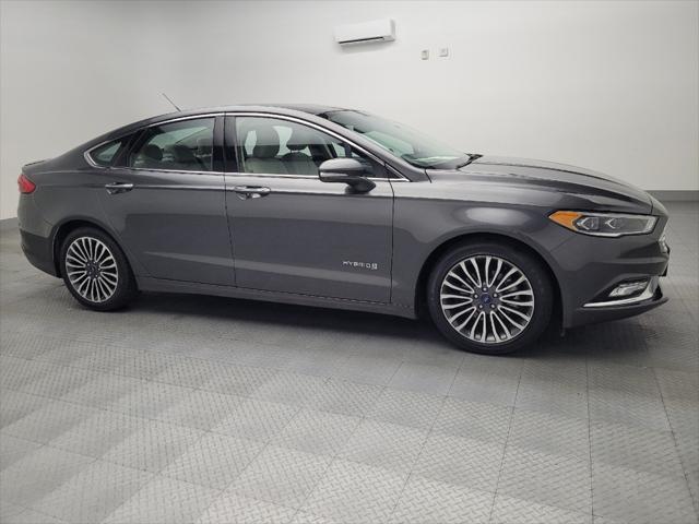 used 2018 Ford Fusion Hybrid car, priced at $19,295