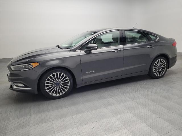 used 2018 Ford Fusion Hybrid car, priced at $19,295