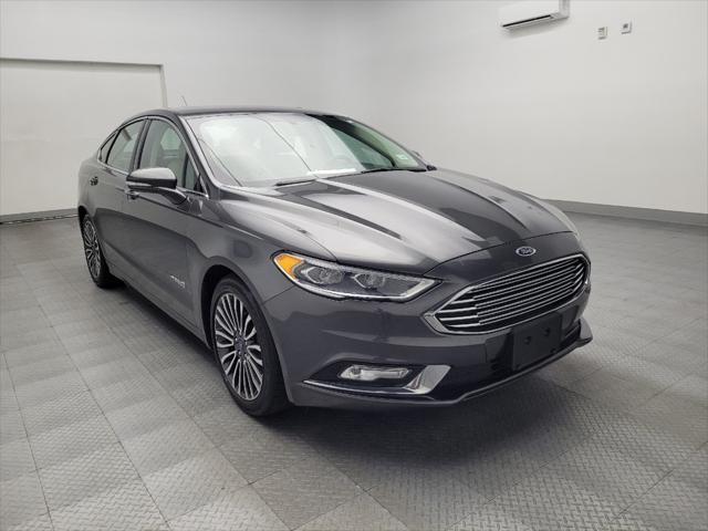 used 2018 Ford Fusion Hybrid car, priced at $19,295