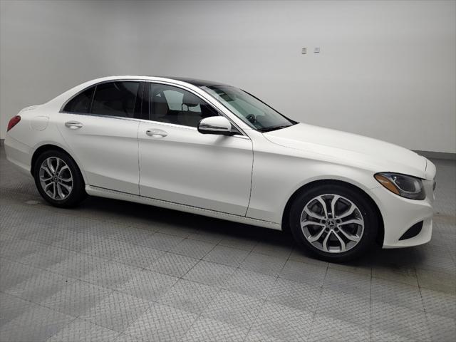 used 2018 Mercedes-Benz C-Class car, priced at $24,495