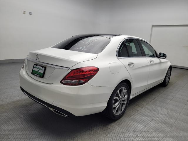 used 2018 Mercedes-Benz C-Class car, priced at $24,495