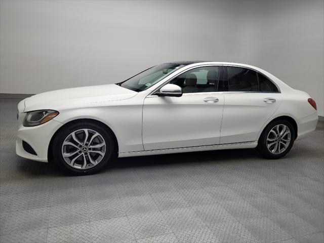 used 2018 Mercedes-Benz C-Class car, priced at $24,495