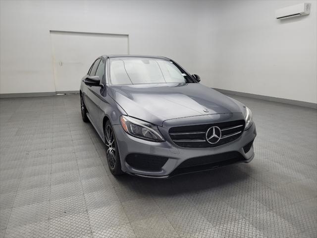used 2018 Mercedes-Benz C-Class car, priced at $20,695