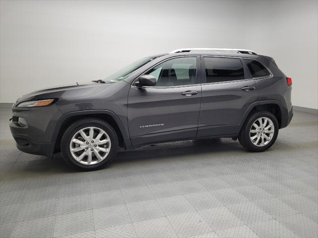 used 2017 Jeep Cherokee car, priced at $20,695