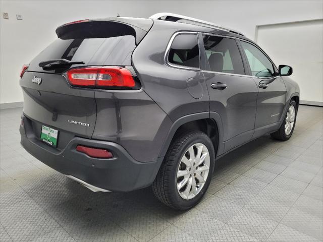 used 2017 Jeep Cherokee car, priced at $20,695