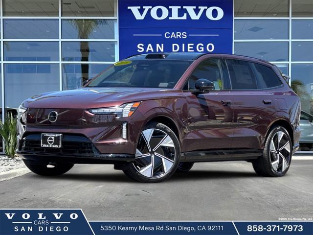 new 2025 Volvo EX90 car, priced at $92,310