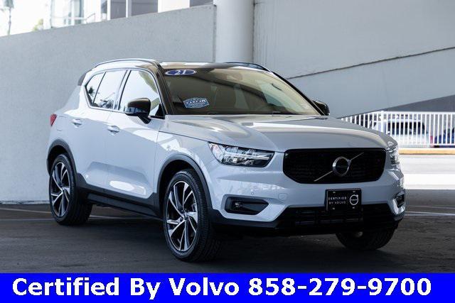 used 2021 Volvo XC40 car, priced at $26,991