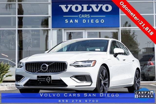 used 2021 Volvo S60 Recharge Plug-In Hybrid car, priced at $33,994