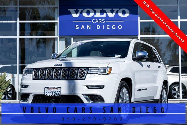 used 2018 Jeep Grand Cherokee car, priced at $22,491