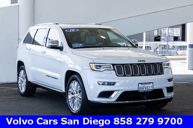 used 2018 Jeep Grand Cherokee car, priced at $22,491