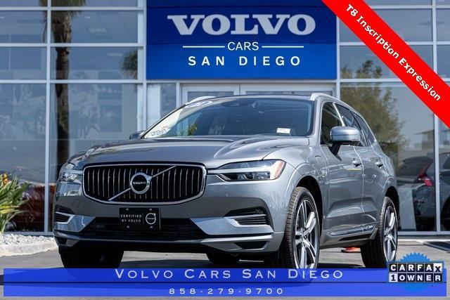 used 2021 Volvo XC60 Recharge Plug-In Hybrid car, priced at $37,992