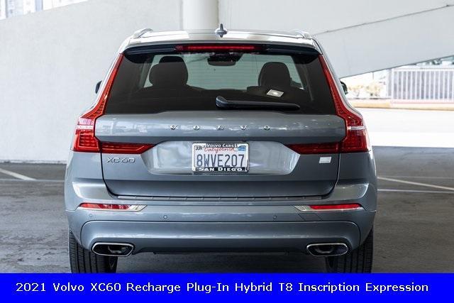 used 2021 Volvo XC60 Recharge Plug-In Hybrid car, priced at $36,994