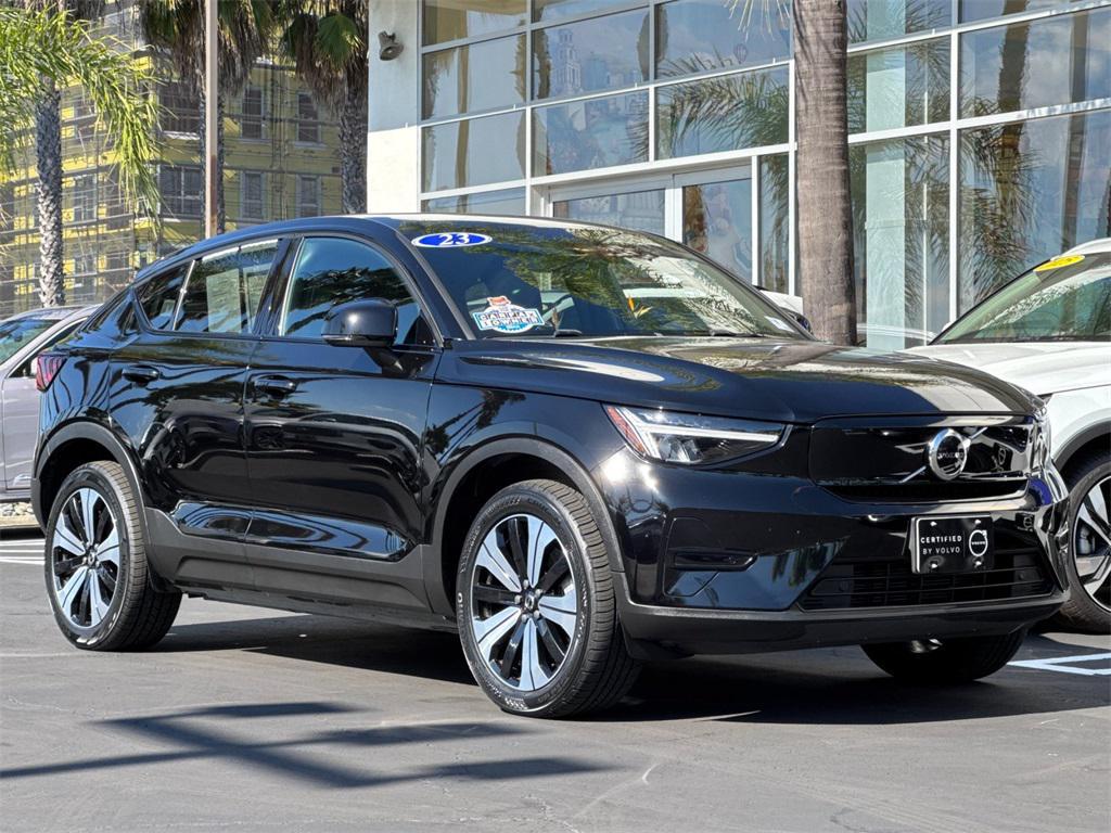used 2023 Volvo C40 Recharge Pure Electric car, priced at $24,991