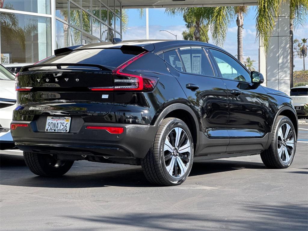 used 2023 Volvo C40 Recharge Pure Electric car, priced at $24,991